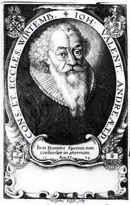 Retrato de Johann Valentine de Wurtemburg, gravado por Wolfgang Kilian (1581-1662) 1639